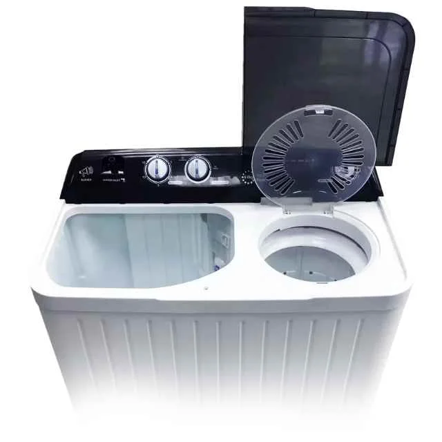 Haier HWM-100-1217 Twin Tub Washing Machine - White - Image 2