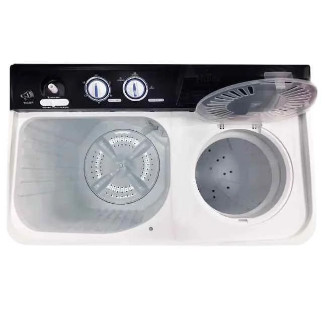 Haier HWM-100-1217 Twin Tub Washing Machine - White - Image 3