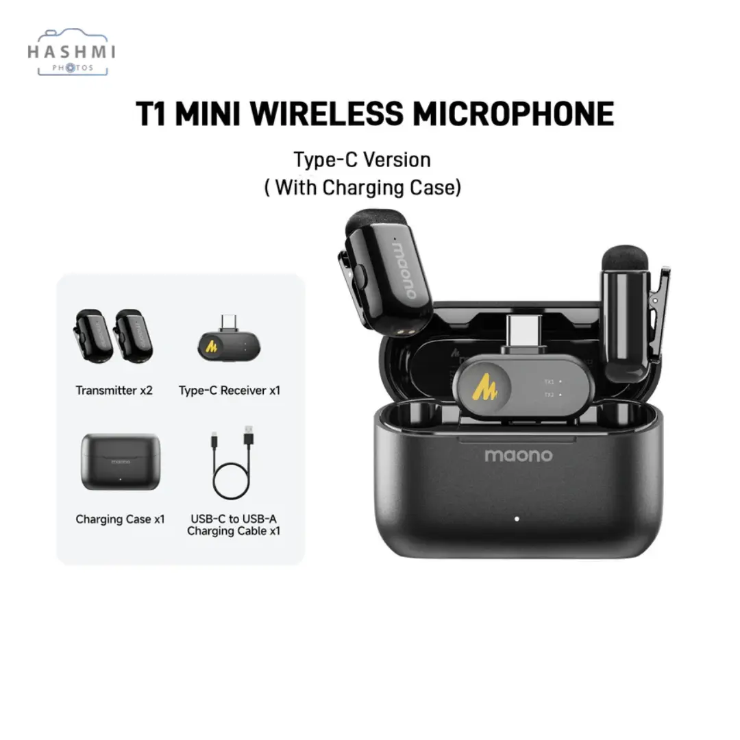 MAONO Wave T1 Mini Wireless Lavalier Microphone (WM622 PC2) - Image 3